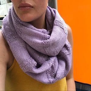 Purple Infinity Scarf
